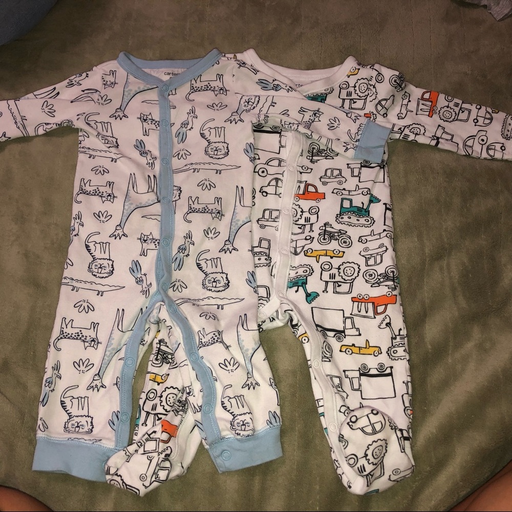 Carter baby boy pajamas